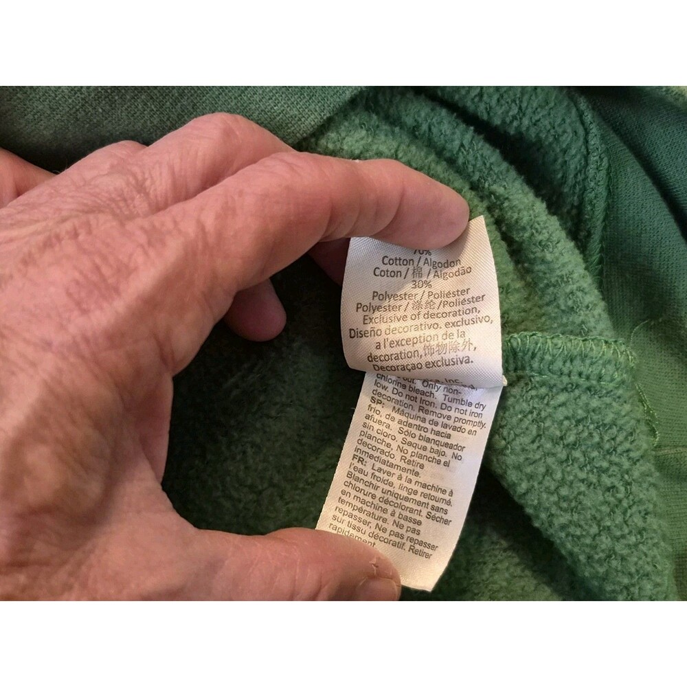 John Deer Tractor Hoodie L Green Ranch Farm Family Heritage - Picture 7 of 7